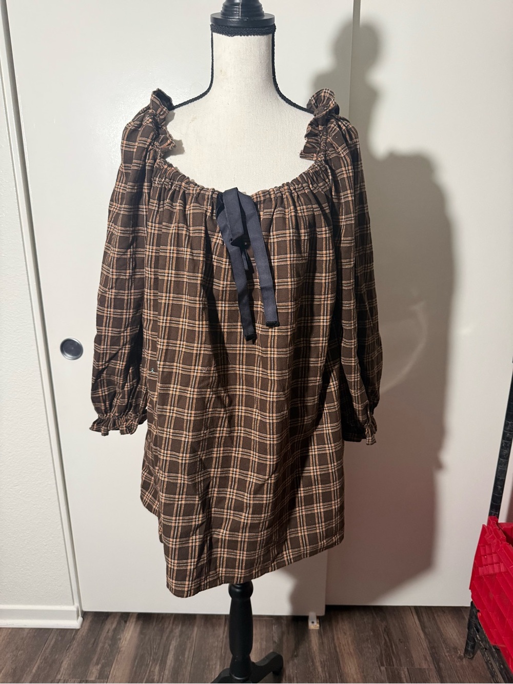 🤎✨ Fashion Nova Ashton Plaid Mini Dress ✨🤎